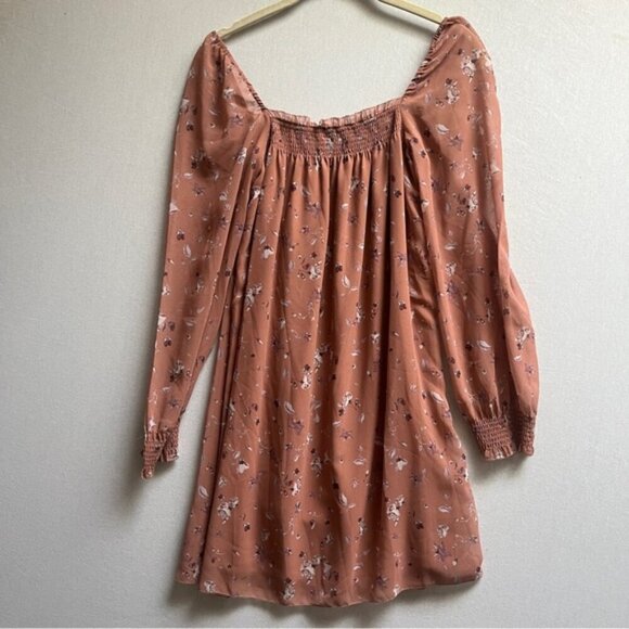 Wilfred Aritzia Alana floral babydoll dress Sz XXS - Picture 3 of 8